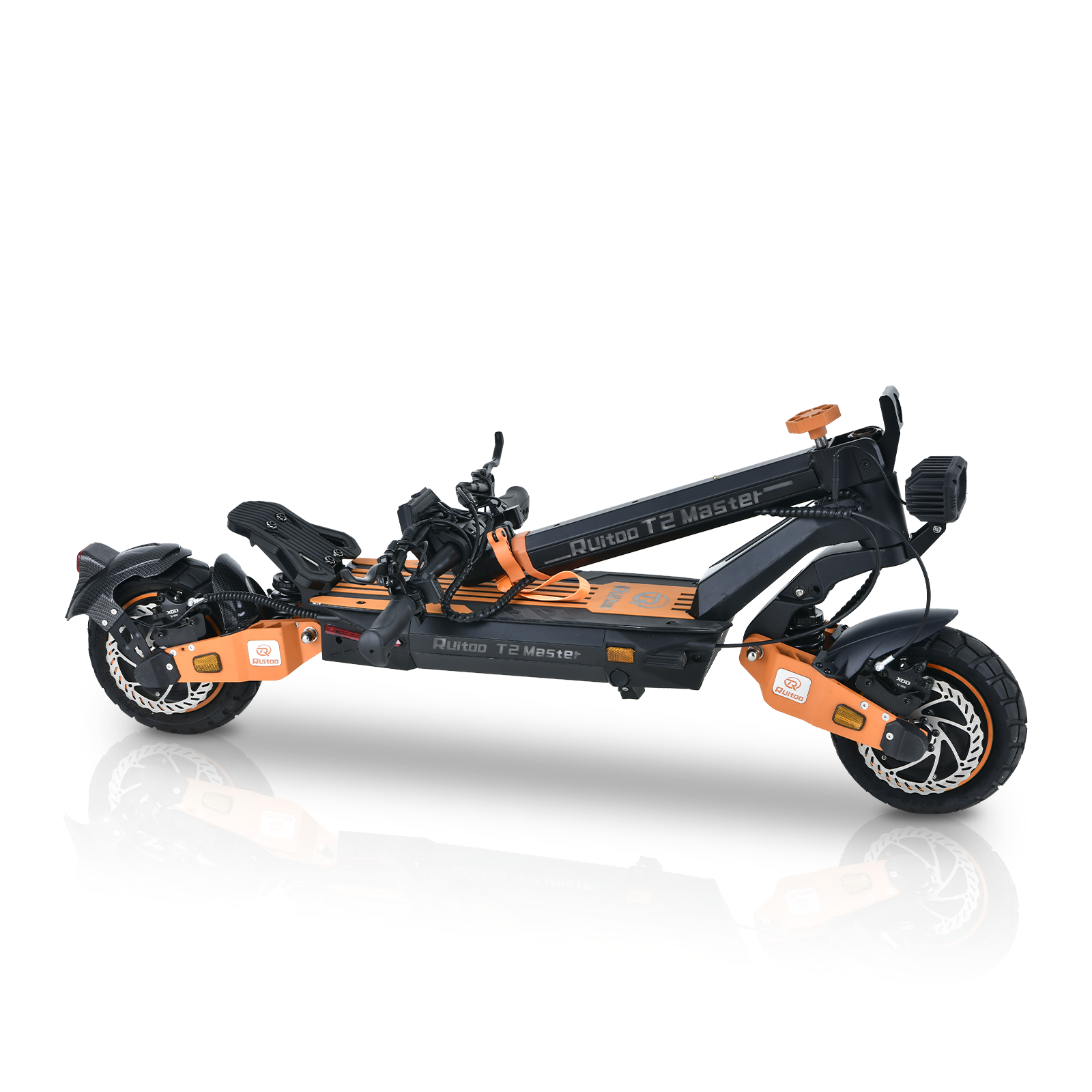 Glidezone T2 Master All-Terrain Adult Electric Scooter with 2400W Dual Motors, 1081Wh Lithium Battery and 46 Miles of Range